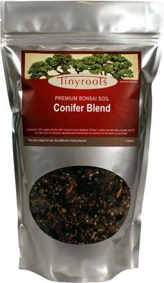 Conifer Bonsai Tree Topsoil Blend - 2 Quarts Conifer Bonsai Tree Topsoil Blend - 2 Quarts