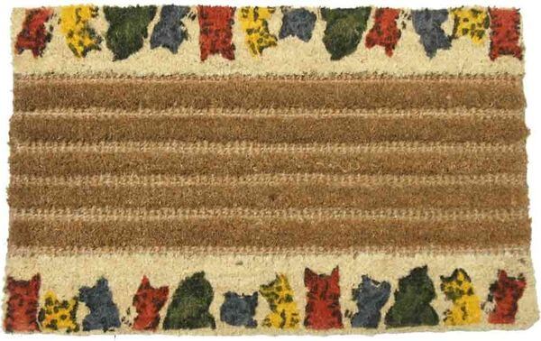 Rubber-Cal Outdoor Coir Decorative House Doormat, 18 x 30-Inch Rubber-Cal Outdoor Coir Decorative House Doormat, 18 x 30-Inch