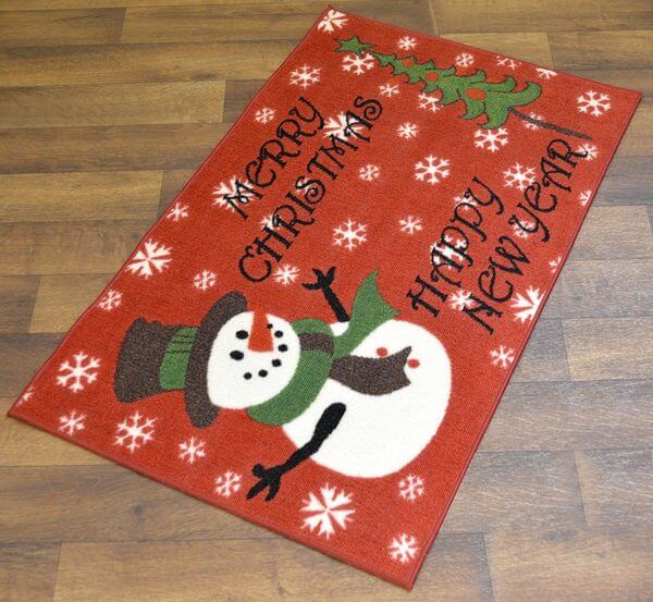 Snowman Merry Christmas Doormat Snowman Merry Christmas Doormat