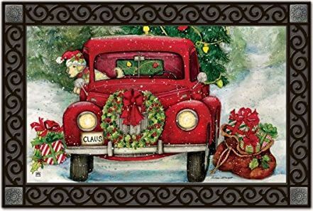 Magnet Works Bringing Home the Tree Mat Magnet Works Bringing Home the Tree Mat