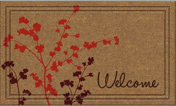 Apache Mills Naturelles Simple Welcome Door Mat Apache Mills Naturelles Simple Welcome Door Mat