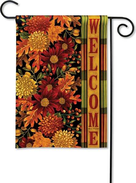 Fall Garden Flags - Golly Gee Gardening