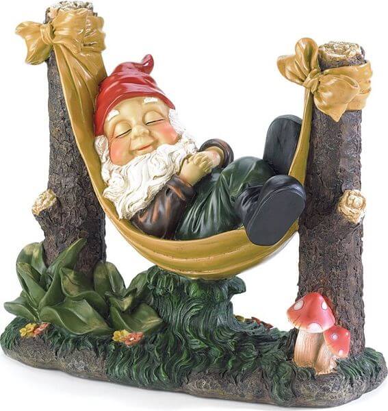 Gifts & Decor Slumbering Gnome Garden Statue Gifts & Decor Slumbering Gnome Garden Statue
