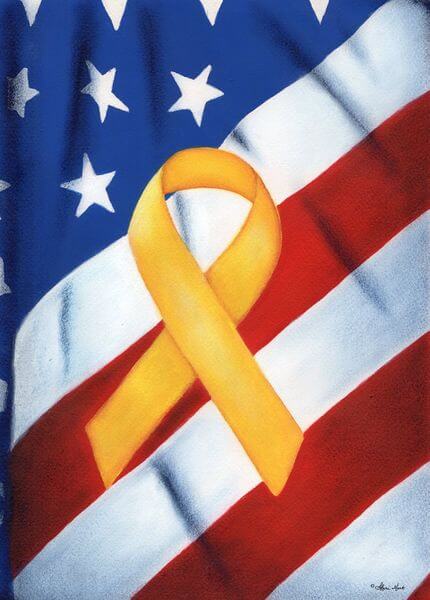 Remember Our Troops Patriotic Garden Flag Remember Our Troops Patriotic Garden Flag