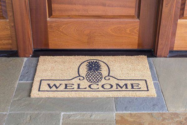 DeCoir 'Pineapple Welcome' Coir Doormat DeCoir 'Pineapple Welcome' Coir Doormat