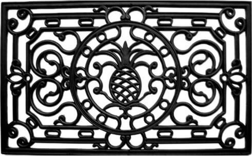 Home & More Pineapple Heritage Rubber Doormat Home & More Pineapple Heritage Rubber Doormat