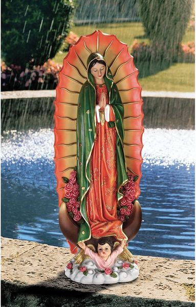 Design Toscano The Virgin of Guadalupe Religious Statue Design Toscano The Virgin of Guadalupe Religious Statue