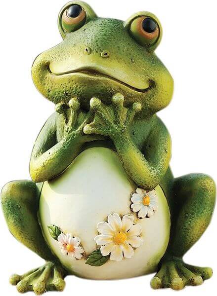 Tall Frog Sitting Up Garden Statue Tall Frog Sitting Up Garden Statue