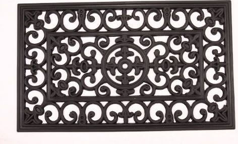 Kempf Rubber Scroll Doormat Kempf Rubber Scroll Doormat