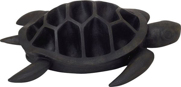 Benzara Striking Poly-Resin Turtle Flower Pot Benzara Striking Poly-Resin Turtle Flower Pot