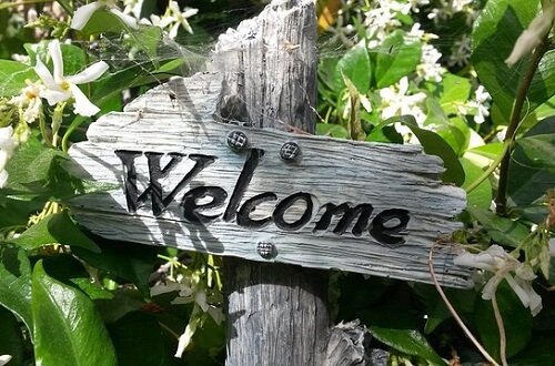 garden sign