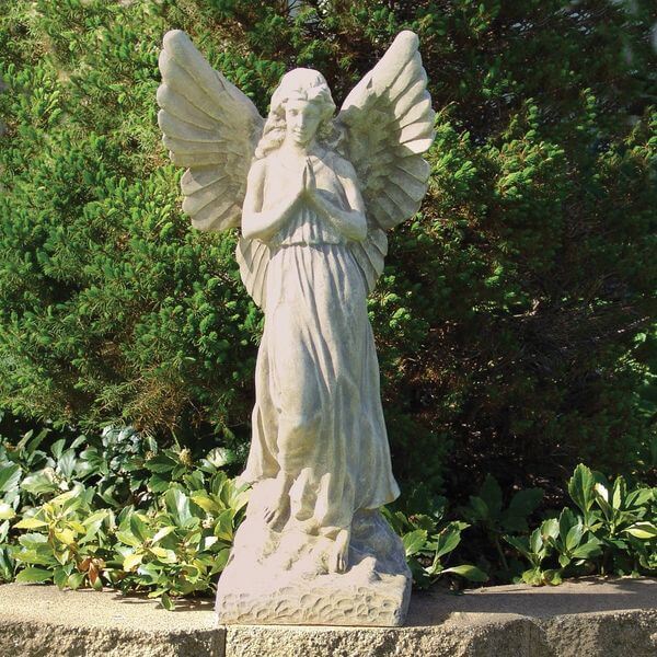 6 Best Angel Garden Statues of 2019 - Golly Gee Gardening