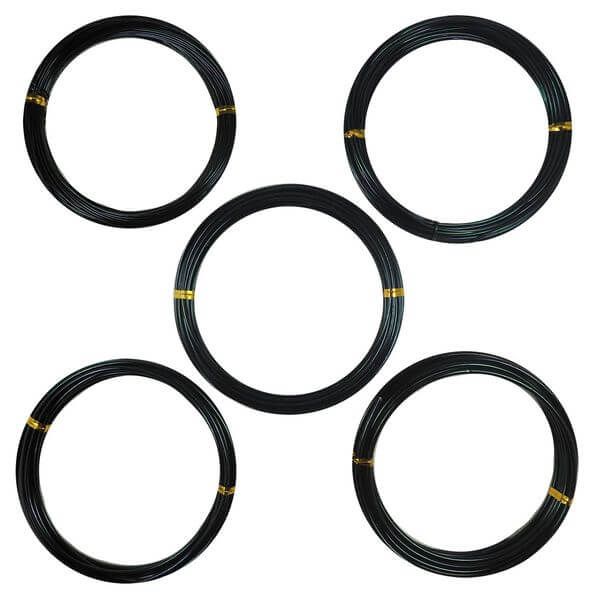 Anodized Aluminum Bonsai Training Wire 5-Size Starter Set Anodized Aluminum Bonsai Training Wire 5-Size Starter Set
