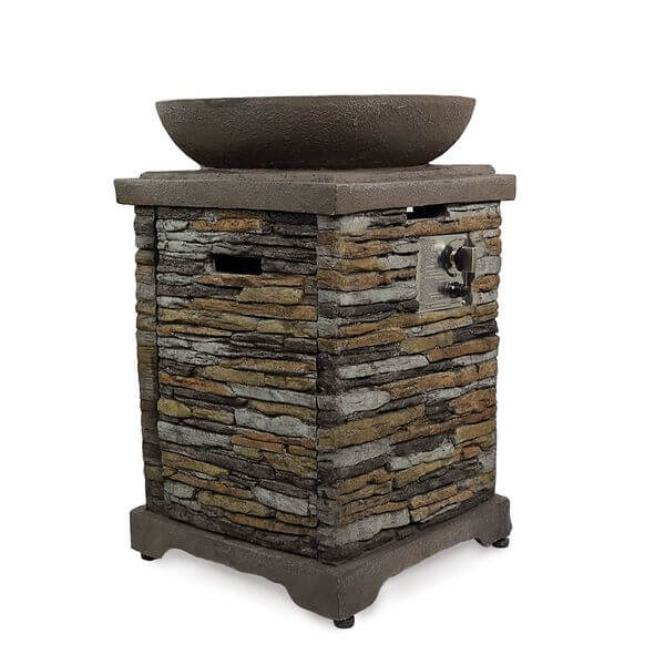Brick Firebowl Patio Heater Outdoor Fire Pit with Cover Brick Firebowl Patio Heater Outdoor Fire Pit with Cover