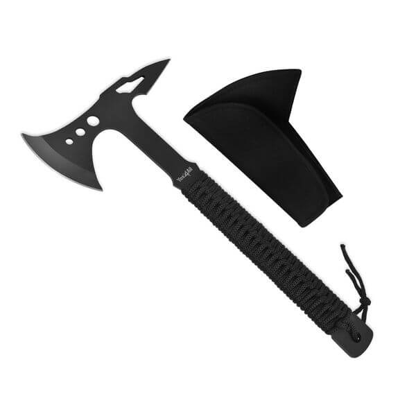 Yes4all Outdoor Camping Hunting Survival Steel Axe with Spike Yes4all Outdoor Camping Hunting Survival Steel Axe with Spike