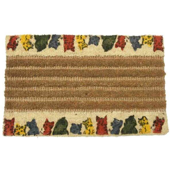 Rubber-Cal Outdoor Coir Decorative House Doormat, 18 x 30-Inch Rubber-Cal Outdoor Coir Decorative House Doormat, 18 x 30-Inch