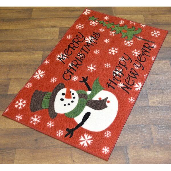 Snowman Merry Christmas Doormat Snowman Merry Christmas Doormat