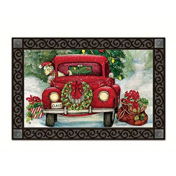 Magnet Works Bringing Home the Tree Mat Magnet Works Bringing Home the Tree Mat