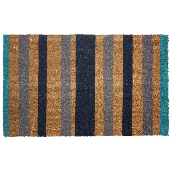 J & M Home Fashions Vinyl Back Coco Doormat J & M Home Fashions Vinyl Back Coco Doormat