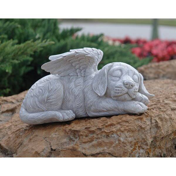 Design Toscano Memorial Angel Dog Statue Design Toscano Memorial Angel Dog Statue