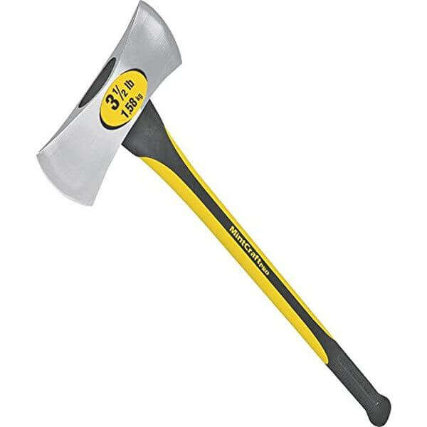 Mintcraft PRO Double Bit Michigan Axe, 3.5-Pound Mintcraft PRO Double Bit Michigan Axe, 3.5-Pound