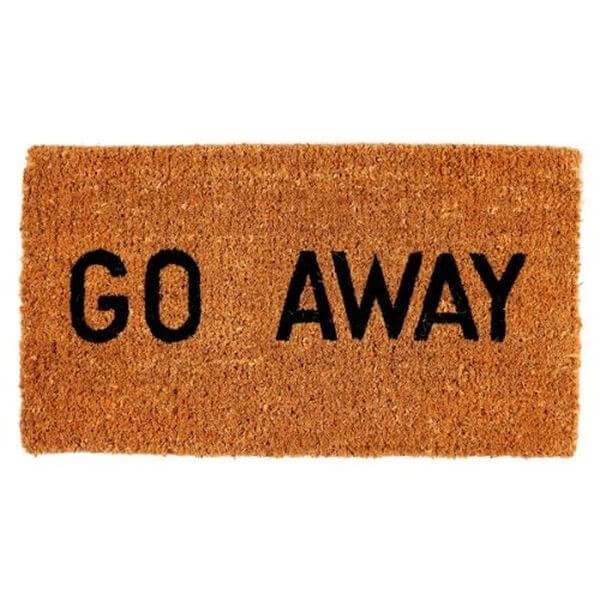 Kempf Go Away Doormat Kempf Go Away Doormat