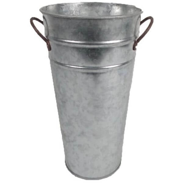 Craft Outlet Natural Flower Bucket, 9-Inch, Set of 3 Craft Outlet Natural Flower Bucket, 9-Inch, Set of 3