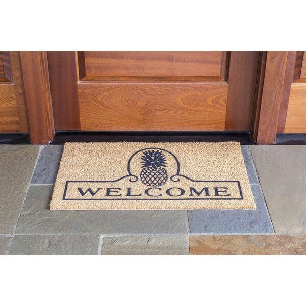 DeCoir 'Pineapple Welcome' Coir Doormat DeCoir 'Pineapple Welcome' Coir Doormat