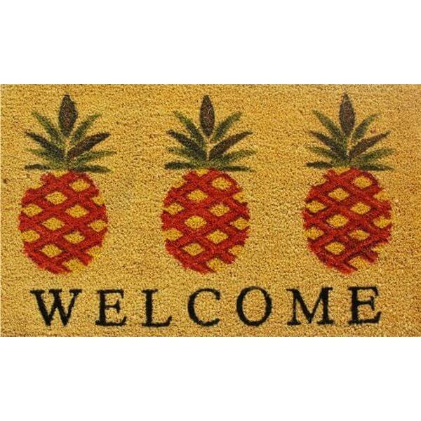 Home & More Pineapple Welcome Doormat Home & More Pineapple Welcome Doormat