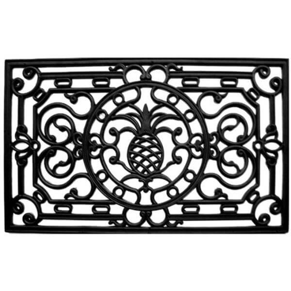 Home & More Pineapple Heritage Rubber Doormat Home & More Pineapple Heritage Rubber Doormat