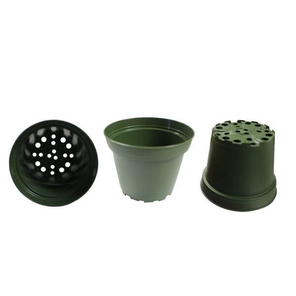 4-Inch Plastic Flower Pots, 30-Pack 4-Inch Plastic Flower Pots, 30-Pack