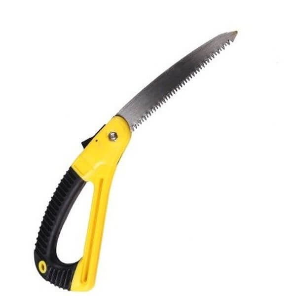 Careful Gardener Folding Saw with Hand Protection Safety Guard Careful Gardener Folding Saw with Hand Protection Safety Guard