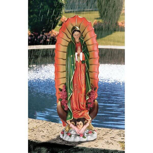 Design Toscano The Virgin of Guadalupe Religious Statue Design Toscano The Virgin of Guadalupe Religious Statue