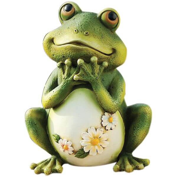 Tall Frog Sitting Up Garden Statue Tall Frog Sitting Up Garden Statue