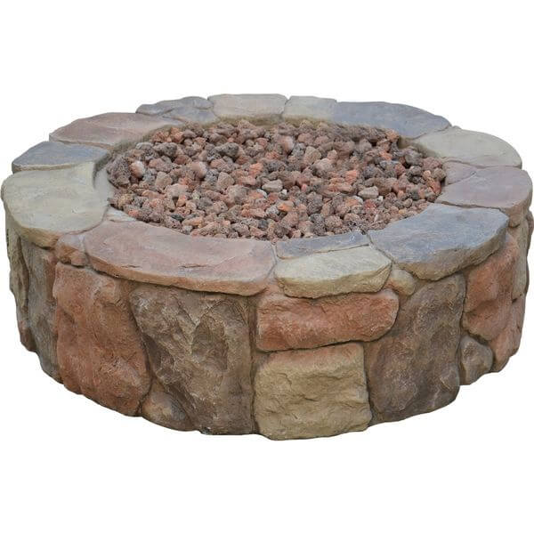Bond Mfg Pinyon Gas Stone Look Fire Pit Bond Mfg Pinyon Gas Stone Look Fire Pit