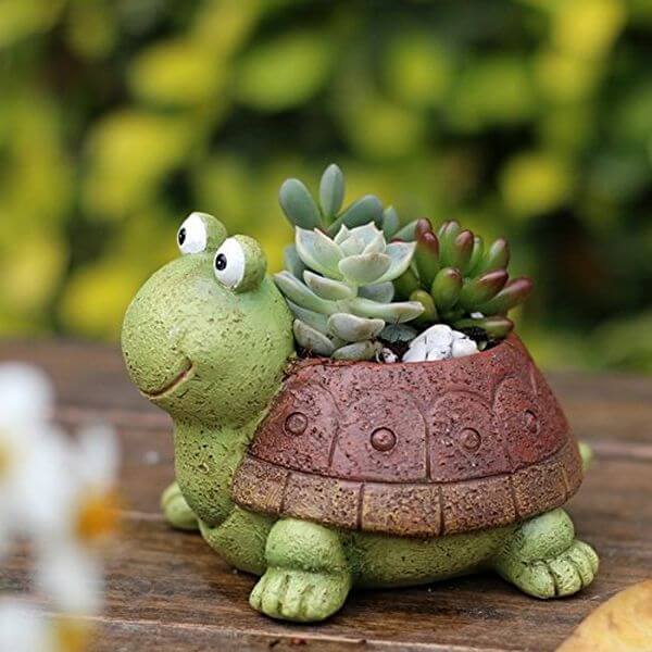 Little Turtle Succulent Flower Pot Little Turtle Succulent Flower Pot
