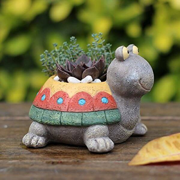Little Turtle Succulent Flower Pot Little Turtle Succulent Flower Pot
