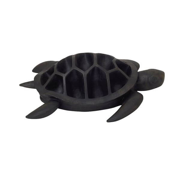 Benzara Striking Poly-Resin Turtle Flower Pot Benzara Striking Poly-Resin Turtle Flower Pot