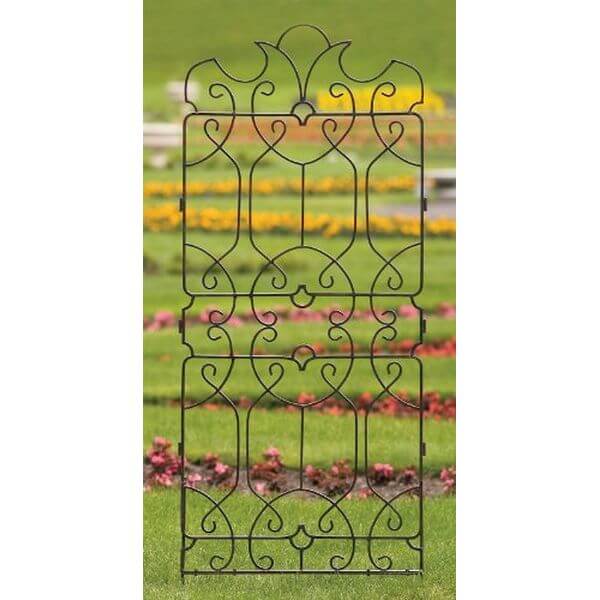 H Potter Wrought Iron Ornamental Trellis H Potter Wrought Iron Ornamental Trellis