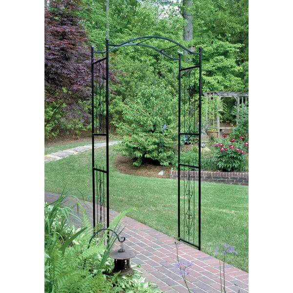 6 Best Wrought Iron Trellises Of 2020 Golly Gee Gardening   Wroughtirontrellis6 